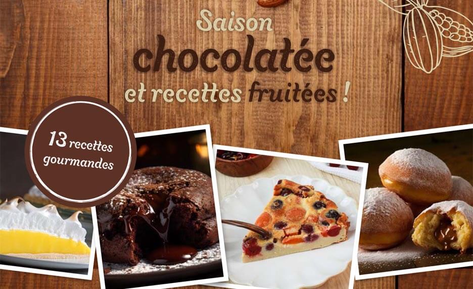 brochure recettes chocolat